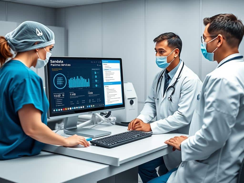 Healthcare provider using Sandata DataPlus Services for patient data management
