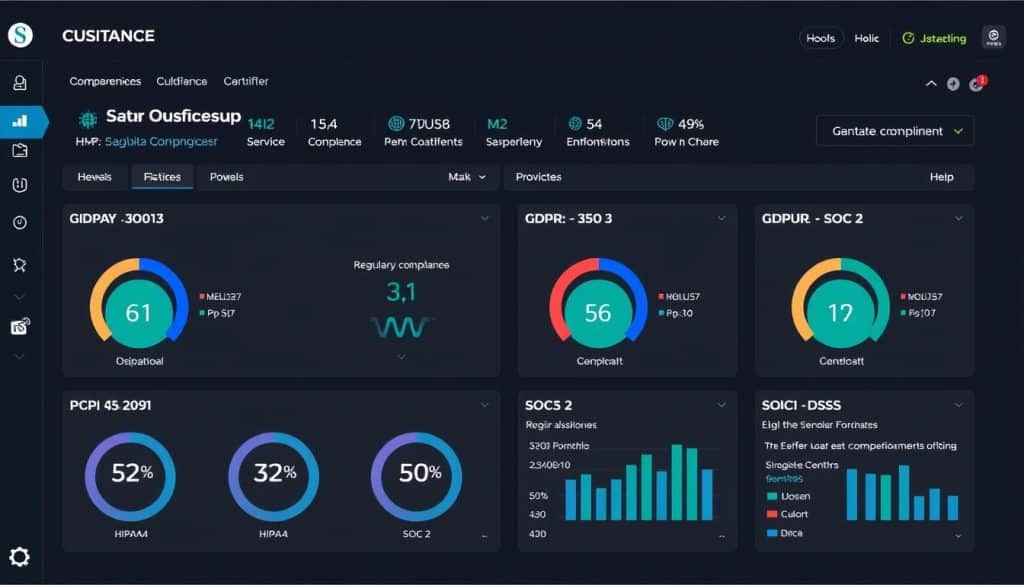 Regulatory compliance dashboard in Sandata DataPlus Services
